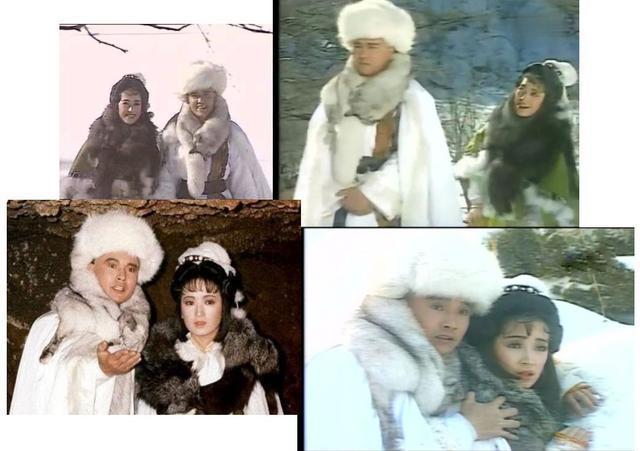 孟飞的胡斐堪称经典,帅气潇洒,雪地飞狐。+