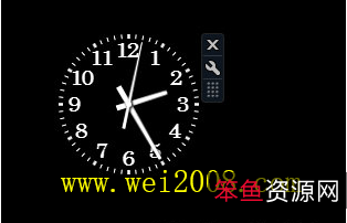 PC桌面时钟v1.5单文件版