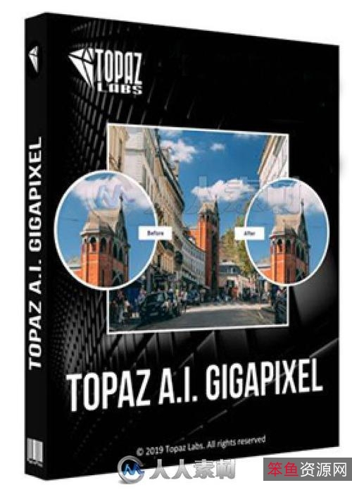 模糊图片无损放大「Topaz+AI+Gigapixel+」即使将照片放大高达600％，质量和原图一样完美!!!