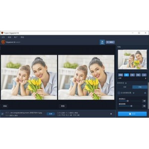 模糊图片无损放大「Topaz+AI+Gigapixel+」即使将照片放大高达600％，质量和原图一样完美!!!