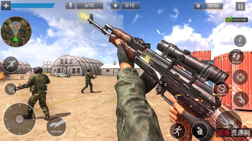 手机玩「射击游戏大集合好礼」全新的玩法挑战，秀出你的技术!