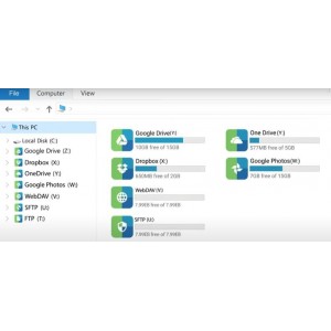 「阿里云盘变本地硬盘」让你的电脑瞬间多出1T存储空间!!!体验飞一样的速度!