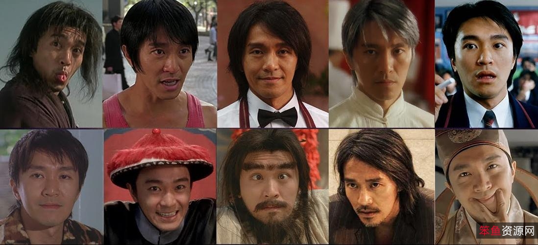 周星驰58部电影合集：MP4格式，国粤双语，1080P，倍速播放，阿里云盘存储