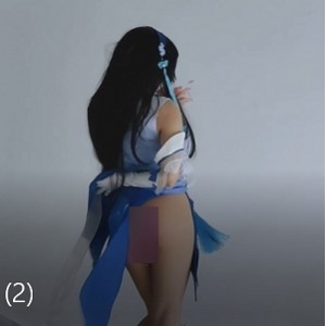 斗鱼人气女主播小余清纯COS动漫，反差豪放，有尺度合集4v-575M