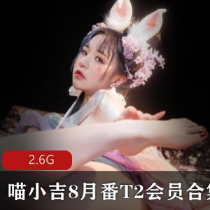 喵小吉8月番T2合集，2.6G大容量视频，尺度大胆，精品作品！
