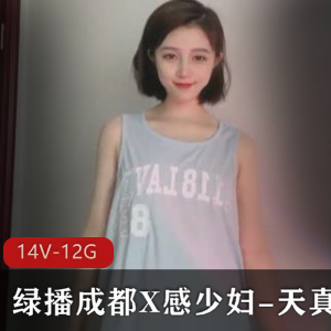 绿播成都陈冰X感玩具视频合集，14个视频共12G空间