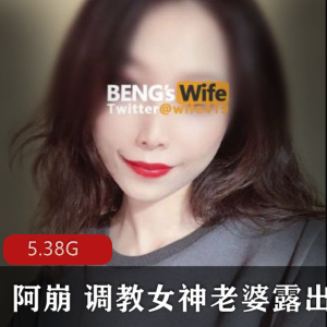 真实情侣档VIP指教合集，5.38G超级人气稀缺Twitter妻子阿崩娇妻