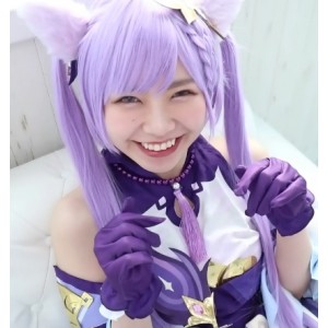 原神Cosplay合集刻晴个人自整理，10v视频丰富多样，骑兵步兵应有尽有！