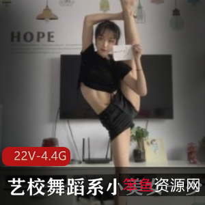 抖音一少舞蹈生主播定制合集10部4.4G，柔韧性惊人，马甲线诱人