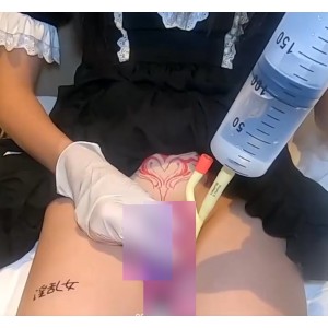 推特伪娘液体挑战外卖员1V100m太顶了